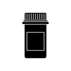 Pills icon vector. Antibiotics illustration sign. Vitamins symbol or logo.