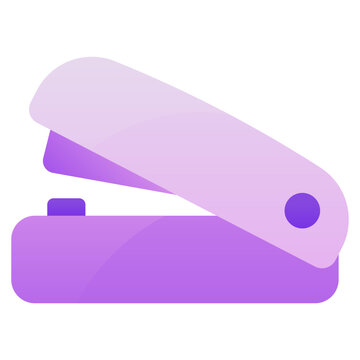 Purple stapler, illustration, vector on white background 13691454 Vector  Art at Vecteezy