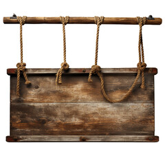 old wooden signboard