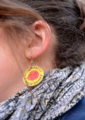 Protest by opponents of nuclear power in Berlin