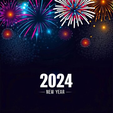 new year 2024​ fireworks