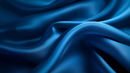 Fototapeta premium luxury blue fabric texture for background.