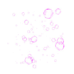 Soap Bubble Clipart Transparent PNG Hd, pink Soap Transparent Bubble Clipart, Foam Balls, Bubbles Sudsy, Bubbles pink Water PNG	
