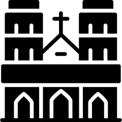 Obraz premium Notre Dame Icon