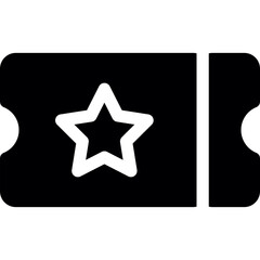 Obraz premium Ticket Icon