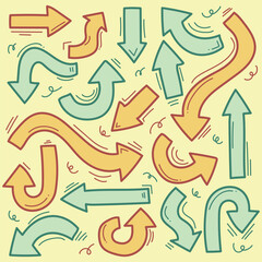 cute vector arrow collection