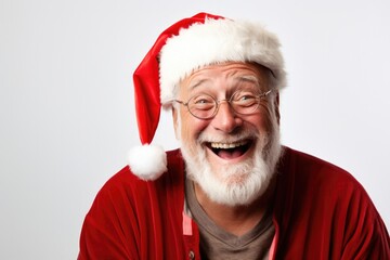 Smiling Santa Claus Portraits