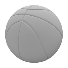 basketball isolated on white