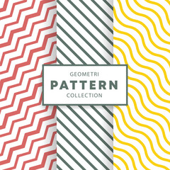 Obraz premium geometri pattern collection