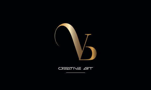 Premium Vector | Vb logo design template vector graphic branding element