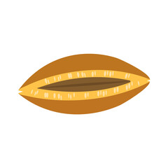 Hand drawn traditional Japanese dorayaki dessert