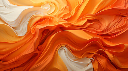 Orangeade, A sweet and mildly tangy red-orange hue ,Trendy color of the year 2024, acrylic paint 