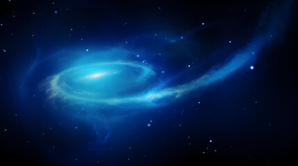 Blue spiral galaxy background,PPT background