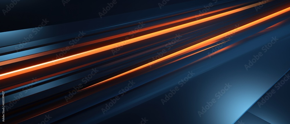 Poster dynamic abstract waves background wallpaper ai generated image