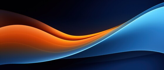 dynamic abstract waves background wallpaper ai generated image