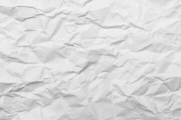 Obraz premium White Paper Texture background. Crumpled white paper abstract shape background with space paper recycle for text