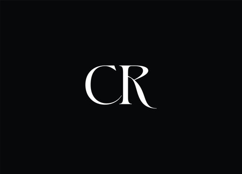 CR Letter logo design and initial logo