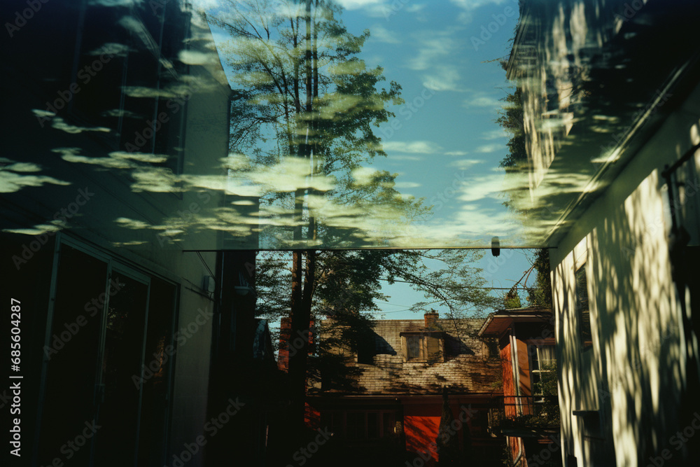 Poster Everyday scenes inverted to create a surreal and disorienting effect, challenging viewers to see the familiar in an entirely new light.