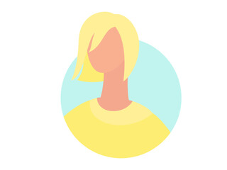 People avatar vector illustration. The people avatar metaphorically embodies digital alter ego we assume in virtual spaces Human faces convey wide range emotions, acting as windows to soul - obrazy, fototapety, plakaty
