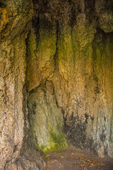 A small cave in Martin Brod in the Una National Park. Una-Sana Canton, Federation of Bosnia and Herzegovina. Early September