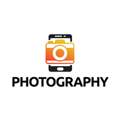 camera photography logo icon vector template isolated on white background