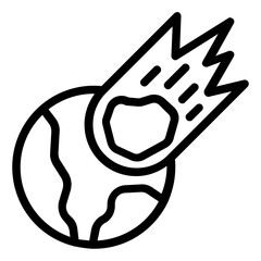meteorite icon