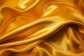 Obraz premium Imagen de tela dorada brillante con textura.