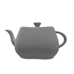 teapot isolated on white background