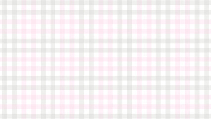 Pink and grey plaid fabric texture as a background	