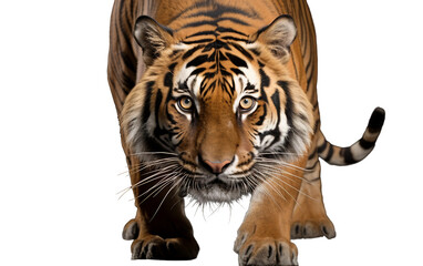 Tiger Wilderness On Transparent Background