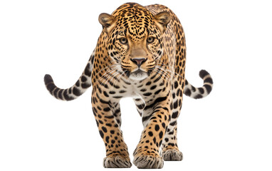 Jaguar Beauty On Transparent Background
