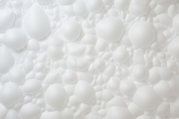 Bubble shape in white paper texture, design element