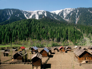 landscape in the mountains