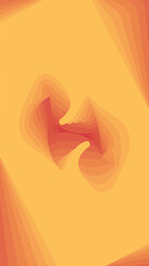 Abstract vertical colorful papercut wave background