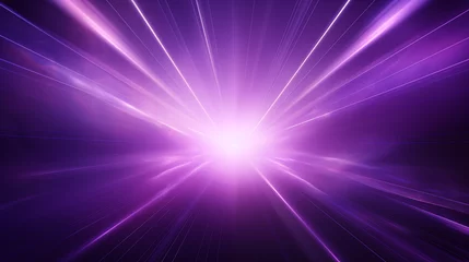 Foto op Canvas purple light rays background  © HJ