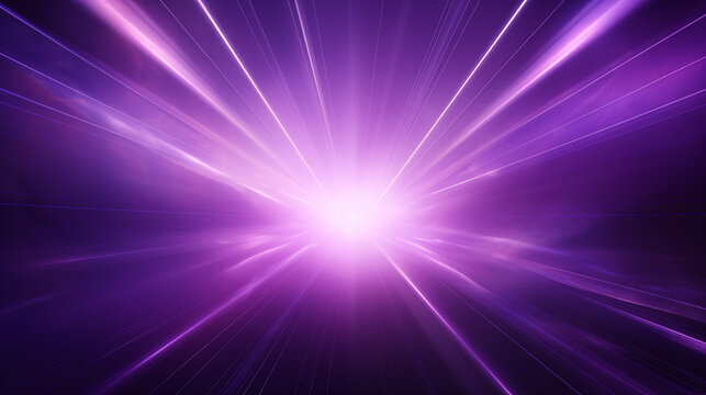 Purple Light Rays Background 