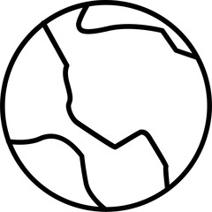Earth Globe Icon