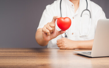 Professional cardiologist offering care and diagnosis for heart conditions.