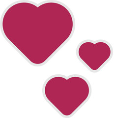 Love Flat Decoration