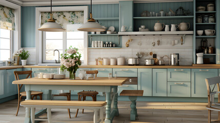 interior of a restaurant