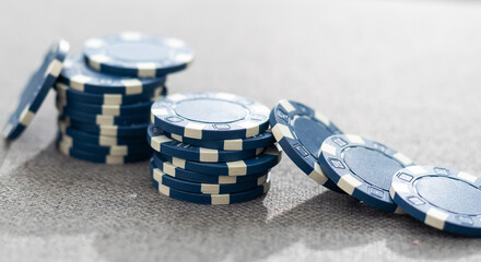 Blue Chip Stock Investment Stock Photo