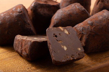 カカオトリュフ　ヘーゼルナッツ