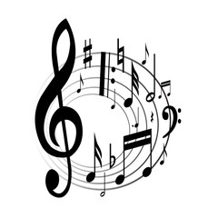 all of these templates can be edited, music notes logo designs