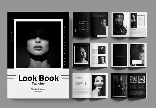 Look Book Template
