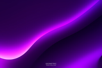 Abstract Purple Background. colorful wavy design wallpaper. creative graphic 2 d illustration. trendy fluid cover with dynamic shapes flow.