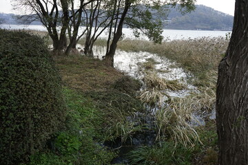 아산 산정호수 아름다운 풍경입니다