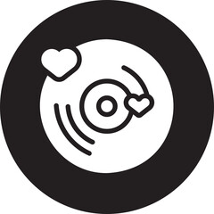 vinyl glyph icon