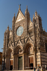 Fototapeta na wymiar Duomo di Siena, Italy