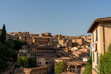 Fototapeta na wymiar The City of Siena, Italy