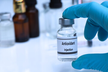Antioxidant in a vial, Substances used for injection to treat or medical beauty enhancement